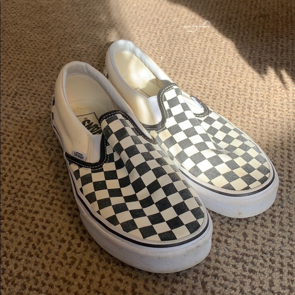 Checkered vans